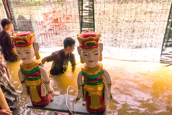 history of vietnamese water puppetry